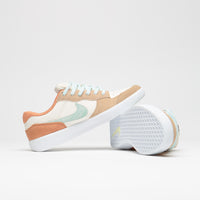 Nike SB Force 58 Shoes - Pale Ivory / Jade Ice - White - Hemp thumbnail
