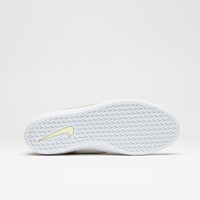 Nike SB Force 58 Shoes - Pale Ivory / Jade Ice - White - Hemp thumbnail
