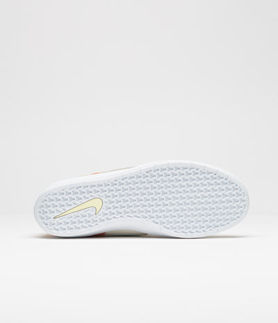 Nike SB Force 58 Shoes - Pale Ivory / Jade Ice - White - Hemp