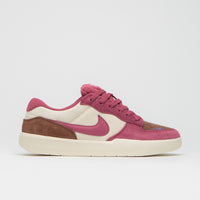 Nike SB Force 58 Shoes - Pale Ivory / Sweet Beet - Fauna Brown thumbnail