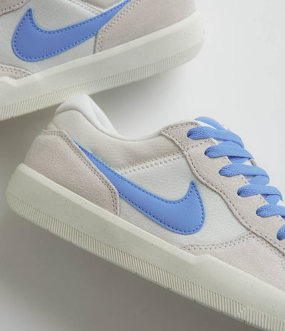 Nike SB Force 58 Shoes in Phantom and University Blue and Summit White