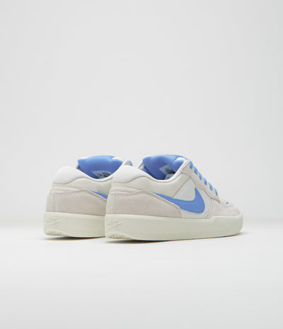 Nike SB Force 58 Shoes in Phantom and University Blue and Summit White