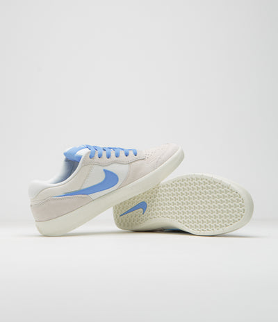 Nike SB Force 58 Shoes in Phantom and University Blue and Summit White