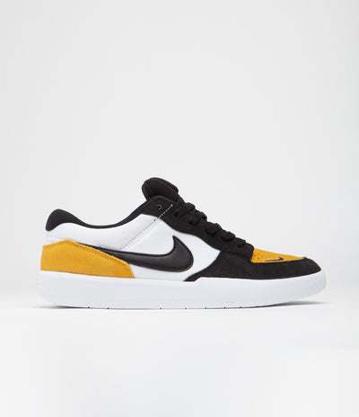 Nike SB Force 58 Shoes - University Gold / Black - White | Flatspot