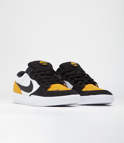 Nike SB Force 58 Shoes - University Gold / Black - White