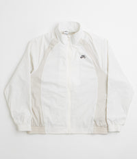 Nike SB Full Zip Woven Jacket in Sail and Light Bone / Black
