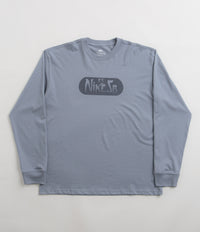 Nike SB Graphic Long Sleeve T-Shirt in Ashen Slate