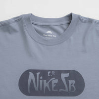 Nike SB Graphic Long Sleeve T-Shirt in Ashen Slate thumbnail