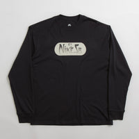 Nike SB Graphic Long Sleeve T-Shirt in Black thumbnail
