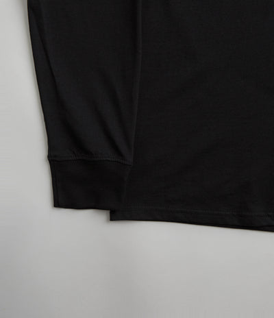 Nike SB Graphic Long Sleeve T-Shirt in Black