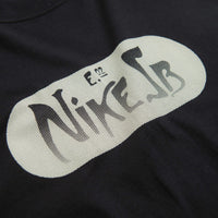 Nike SB Graphic Long Sleeve T-Shirt in Black thumbnail