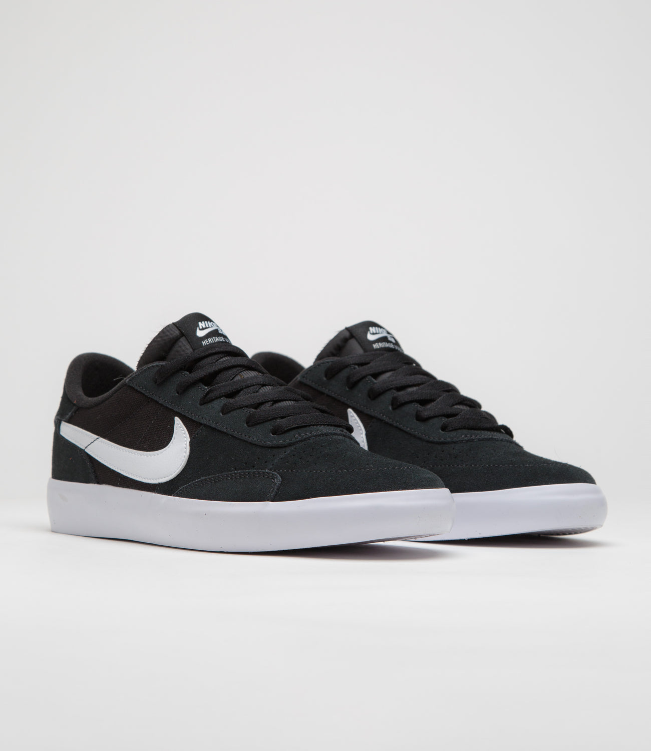 Nike SB Heritage VULC Classic Black & White Skater Street 