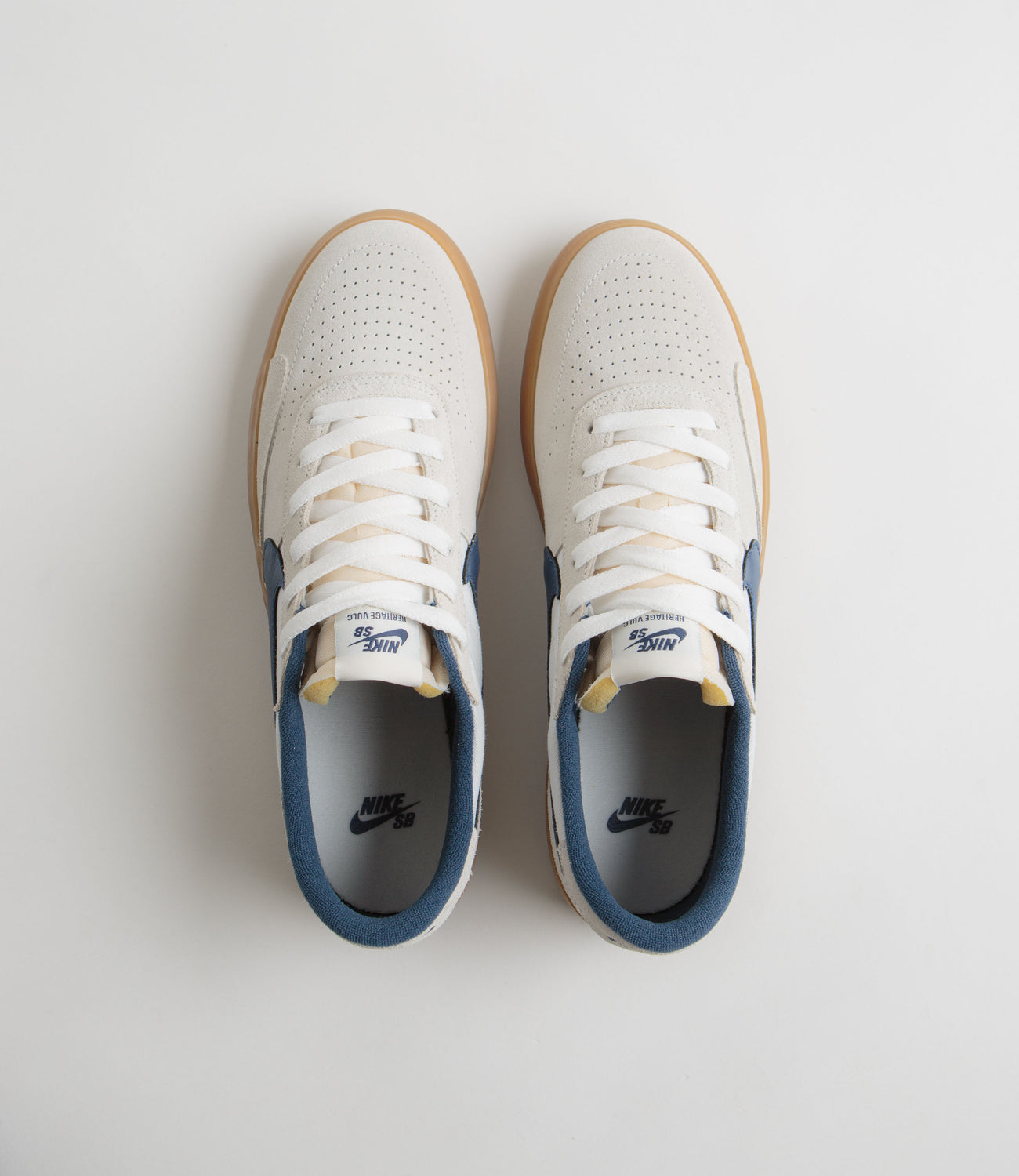 All navy store blue nike shoes