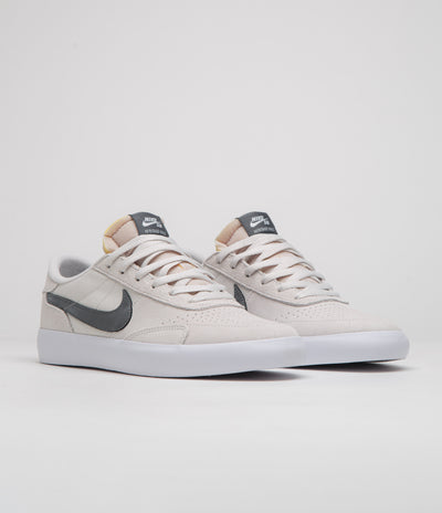 Nike SB Heritage Vulc Shoes - Vast Grey / Iron Grey - Vast Grey - White