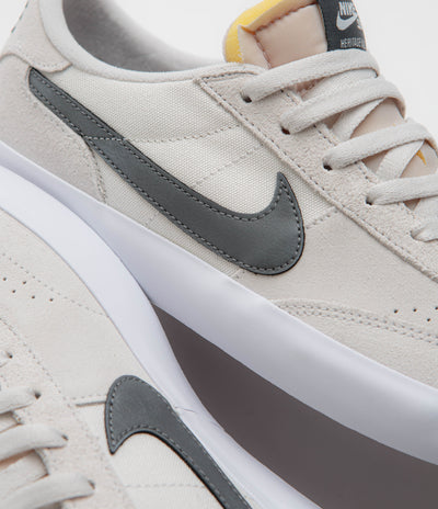 Nike SB Heritage Vulc Shoes - Vast Grey / Iron Grey - Vast Grey - White