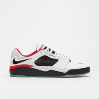 Nike SB Ishod Premium Shoes - White / Black - University Red - Black thumbnail