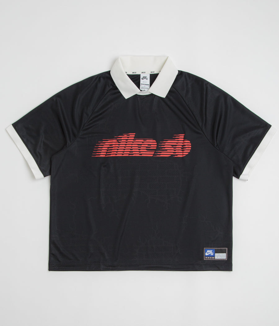 Nike SB Jacquard Jersey in Black and Sail