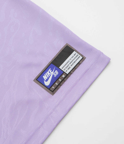 Nike SB Jacquard Jersey - Hydrangeas / Sail / White