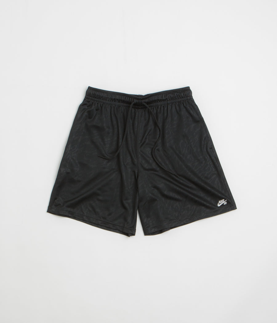 Nike SB Jacquard Sport Shorts in Black and White