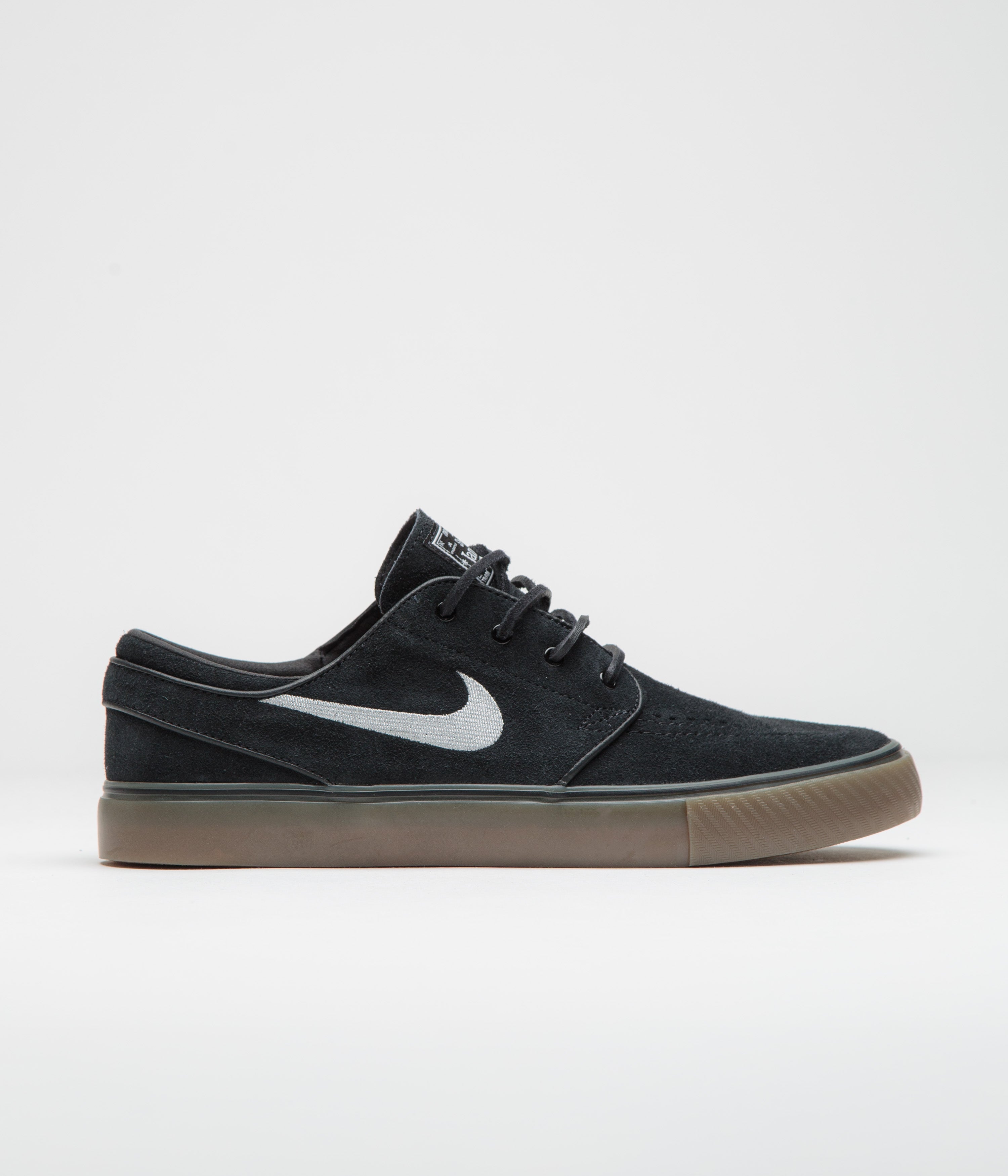 Nike SB Janoski OG+ Shoes - Black / White - Black - Gum Light Brown