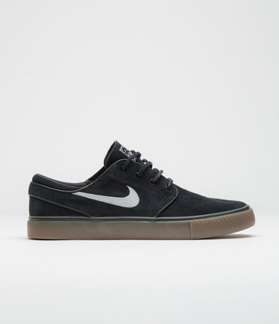 Nike SB Janoski OG+ Shoes - Black / White - Black - Gum Light Brown