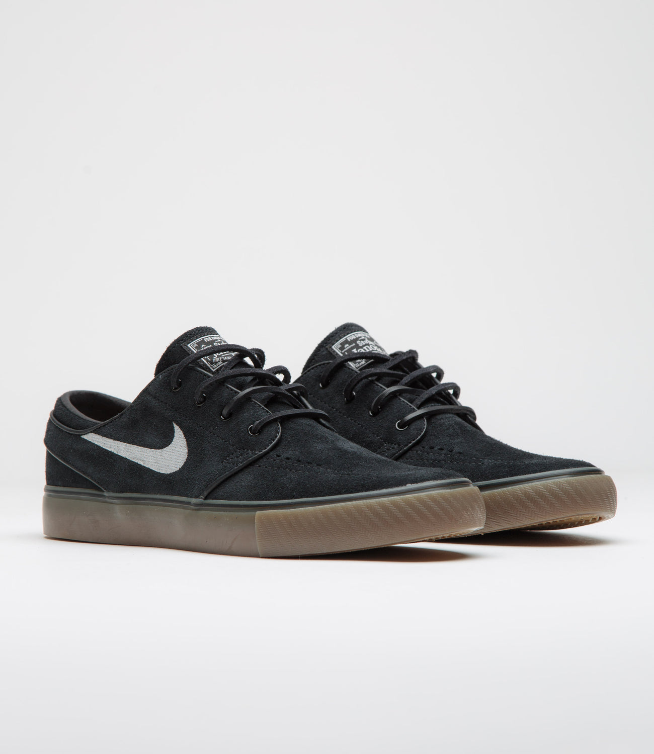 og Images High Quality Grahic Nike SB Janoski OG+ Shoes - Black / White - Black - Gum Light Brown ...