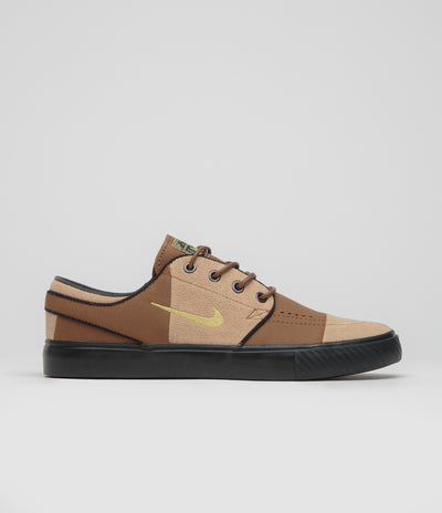 Nike SB Janoski OG+ Premium  Shoes - Light British Tan / Saturn Gold - Hemp - Black