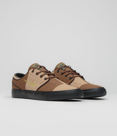 Nike SB Janoski OG+ Premium  Shoes - Light British Tan / Saturn Gold - Hemp - Black