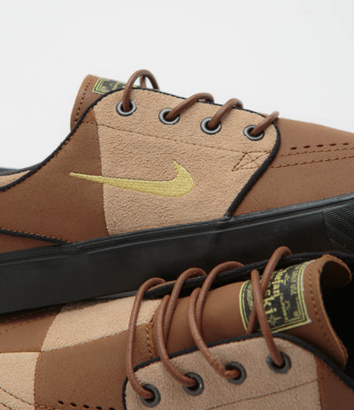 Nike SB Janoski OG+ Premium  Shoes - Light British Tan / Saturn Gold - Hemp - Black