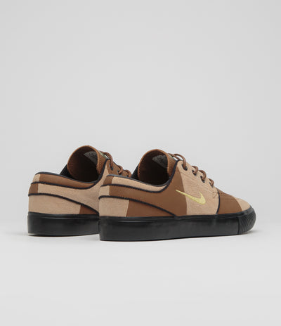 Nike SB Janoski OG+ Premium  Shoes - Light British Tan / Saturn Gold - Hemp - Black