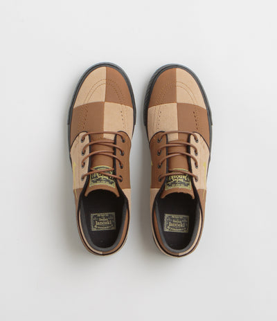 Nike SB Janoski OG+ Premium  Shoes - Light British Tan / Saturn Gold - Hemp - Black