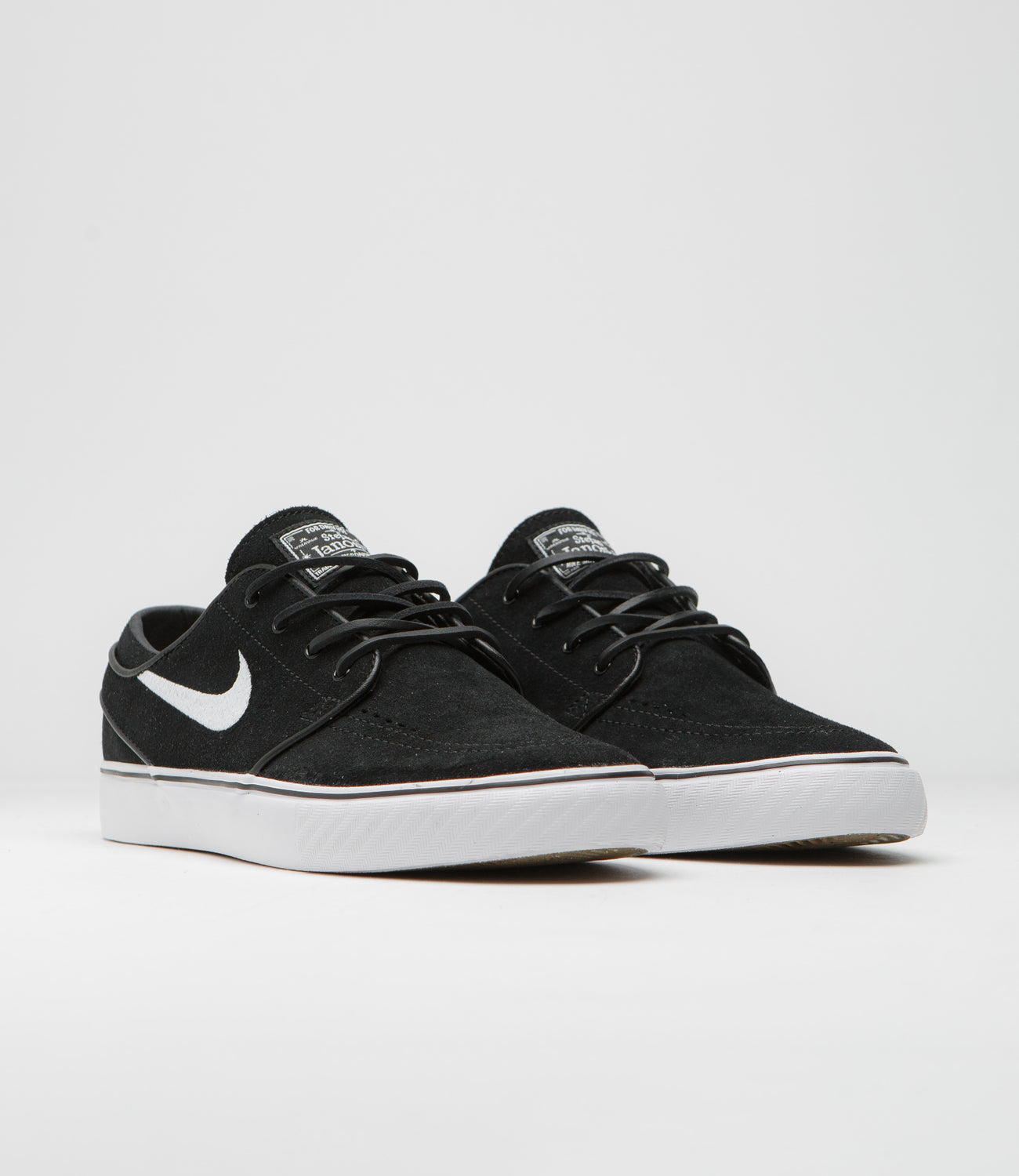 Nike sb stefan janoski black white gum Clearance