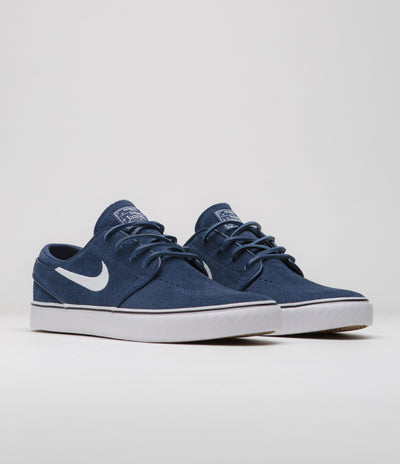 Nike SB Janoski OG+ Shoes - Navy / White - Navy - White