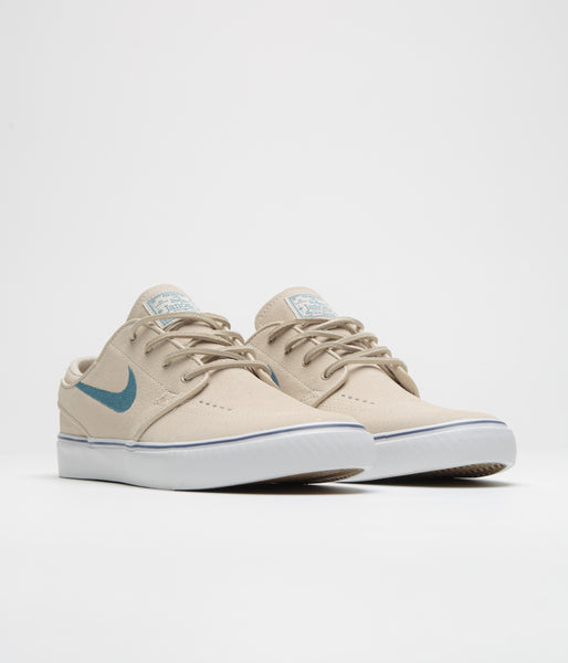 Nike SB Janoski OG+ Shoes - Sanddrift / Smokey Blue - Thunder Blue | Flatspot