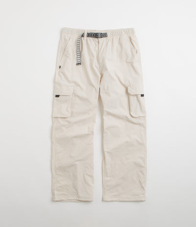 Nike SB Kearny Cargo Pants in Light Orewood Brown and White