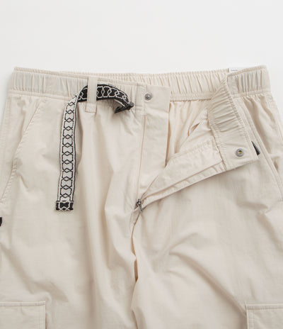 Nike SB Kearny Cargo Pants in Light Orewood Brown and White