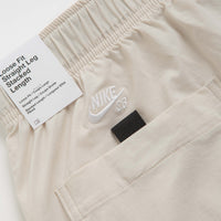 Nike SB Kearny Cargo Pants in Light Orewood Brown and White thumbnail