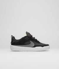 Nike SB Kids Day One Shoes in Black and Cool Grey and Anthracite - Alchemy Pink
