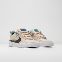 Nike SB Kids Day One Shoes in Sanddrift and Black and Court Blue - Bicoastal thumbnail