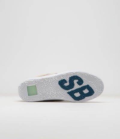 Nike SB Kids Day One Shoes in Sanddrift and Black and Court Blue - Bicoastal