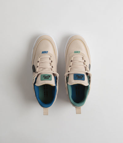 Nike SB Kids Day One Shoes - Sanddrift / Black - Court Blue - Bicoastal