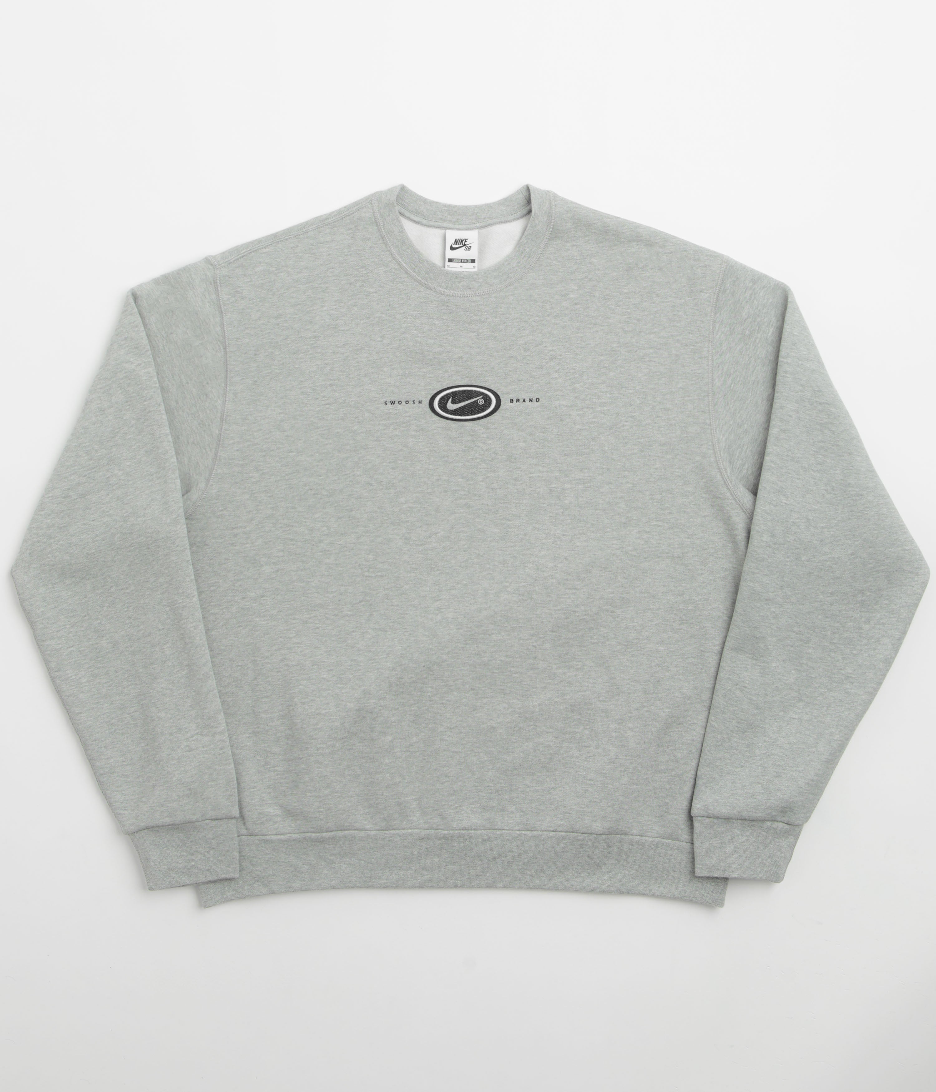Yardsale Ripple Chenille Crewneck Sweatshirt - Green / Black