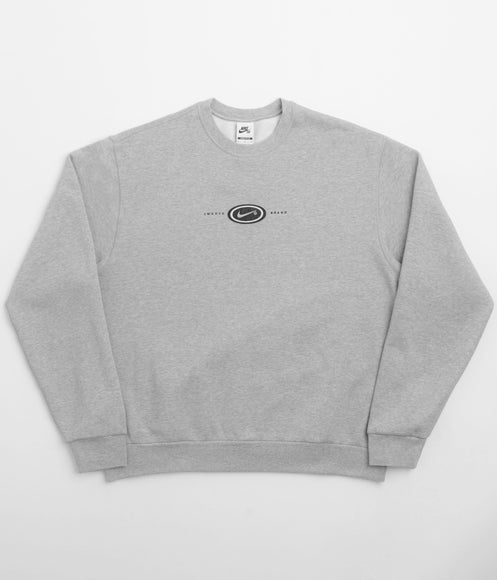 Nike SB Koston Crewneck Sweatshirt - Dark Grey Heather