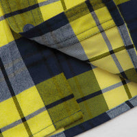 Nike SB Koston Flannel Shirt - Midnight Navy / Speed Yellow thumbnail