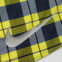 Nike SB Koston Flannel Shirt - Midnight Navy / Speed Yellow thumbnail