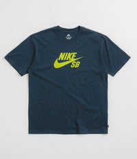 Nike SB Large Logo T-Shirt in Armory Navy