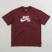 Nike SB Large Logo T-Shirt in Dark Team Red thumbnail