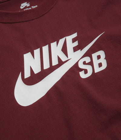 Nike SB Large Logo T-Shirt - Dark Team Red