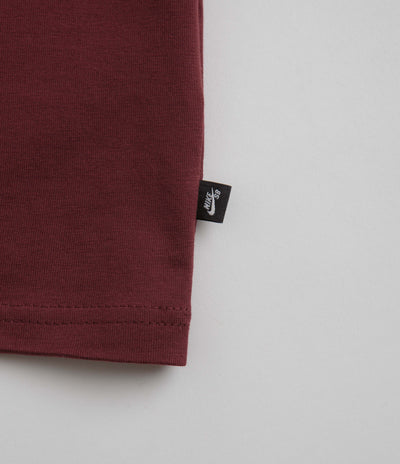 Nike SB Large Logo T-Shirt in Dark Team Red