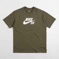 Nike SB Large Logo T-Shirt - Medium Olive thumbnail